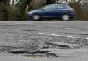 A generic stock photo of a pothole on a road. Picture: PA