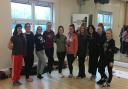 Students at Appleton College enjoyed the free dance workshop from Rambert Dance Company