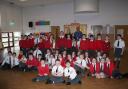 Youngsters at the school enjoyed the ‘smart heart’ workshop