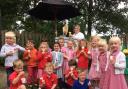 Youngsters were treated to ice cream at their leavers' ceremony