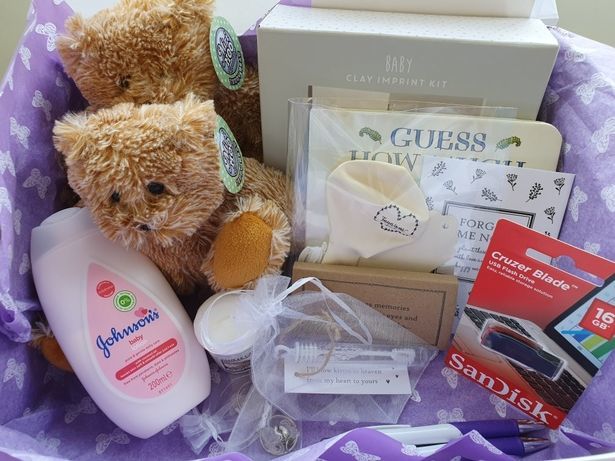 The memory boxes provided by the Ava-Marie Foundation