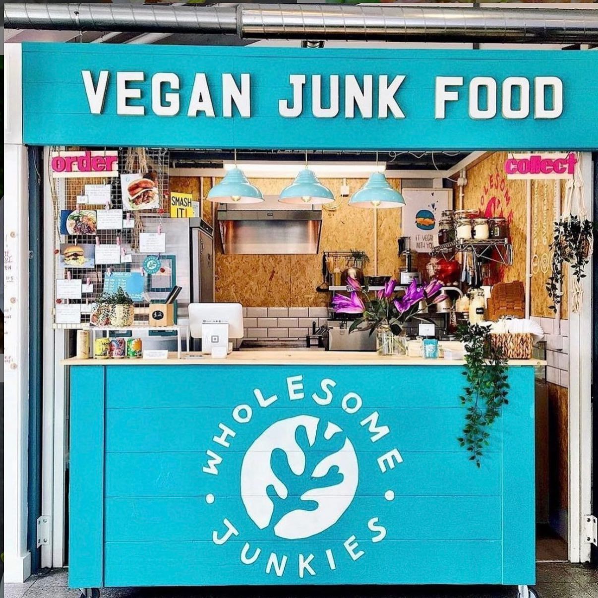 How the vegan stand could look