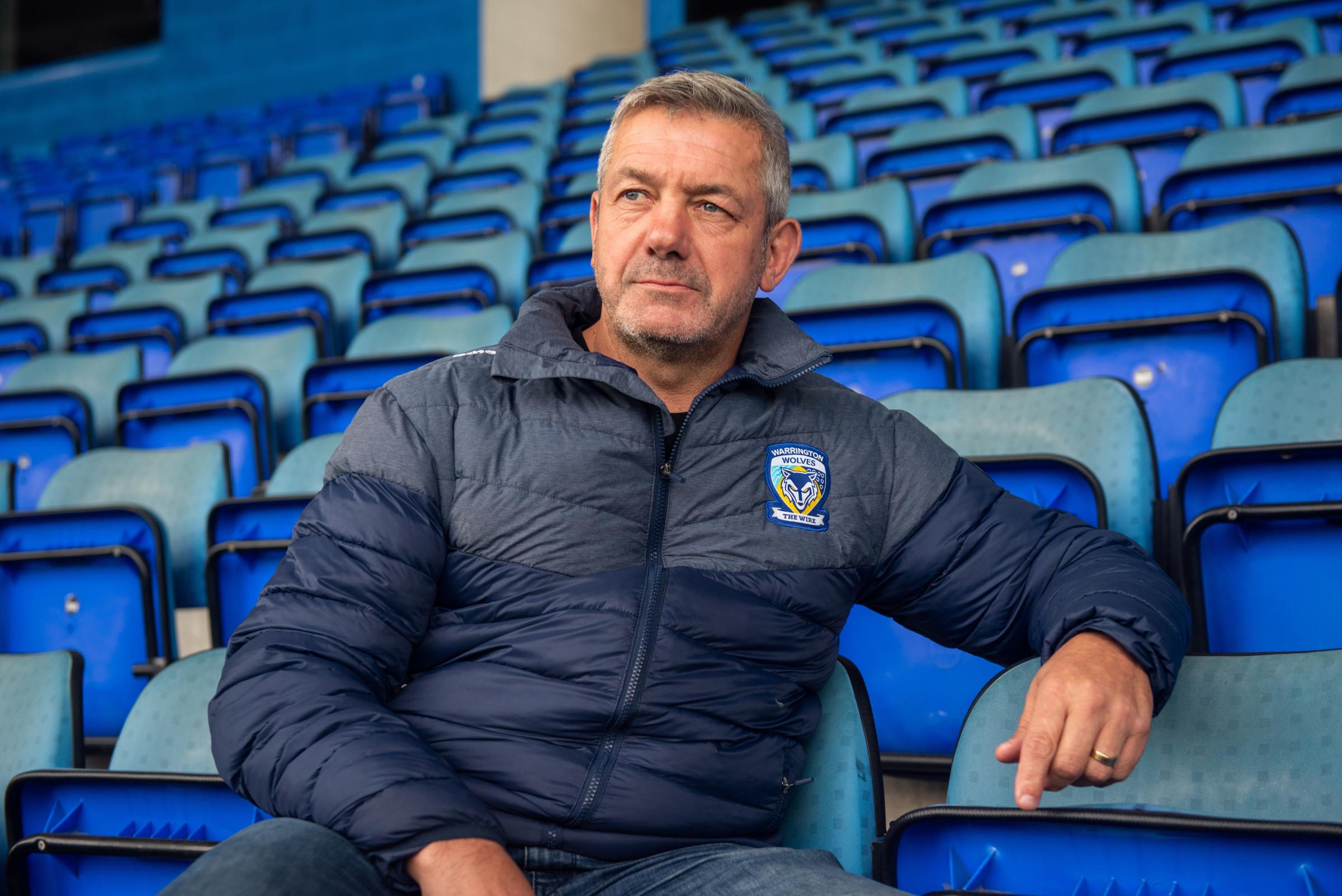 Daryl Powell. Picture by Warrington Wolves