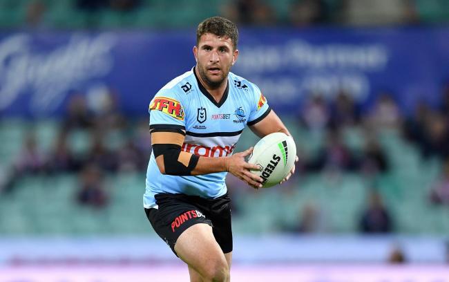 Magoulias in action for former club Cronulla Sharks