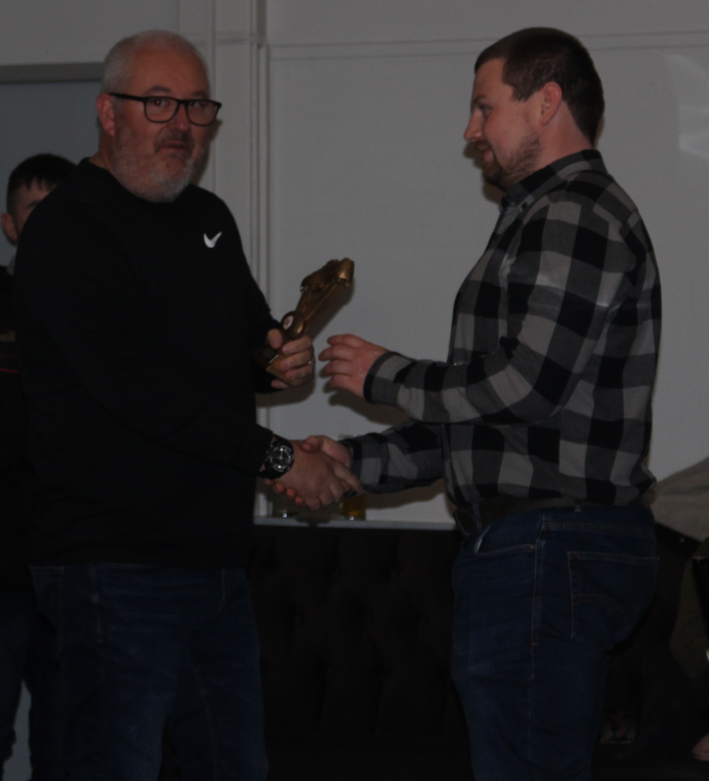 Adam Files receives the NCL Player of the Year award