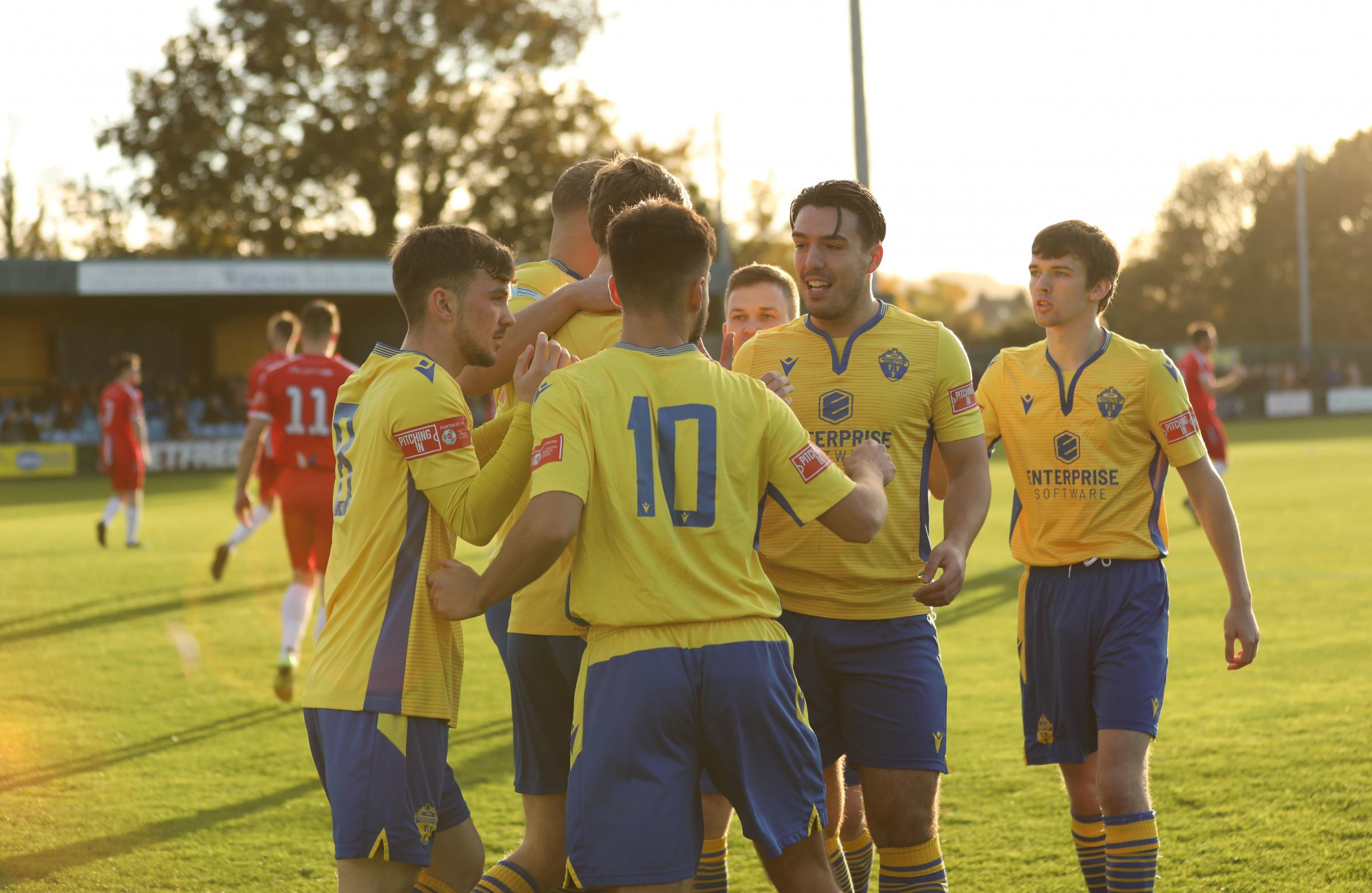 Yellows 2-0 FA Trophy win over Chasetown last time out made it eight games without defeat in all competitions. Picture by Darren Murphy