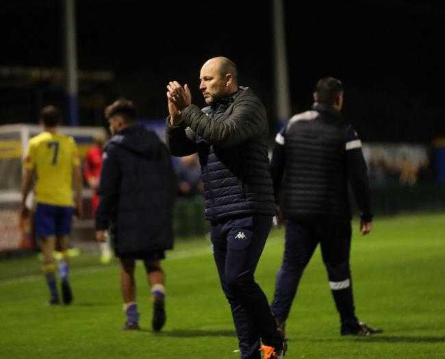 Paul Carden has left Warrington Town to take over as AFC Telford United's new manager. Picture by Darren Murphy