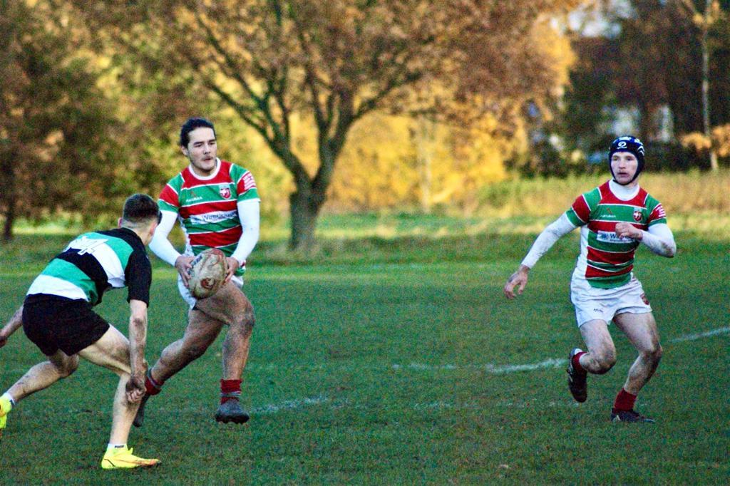 Action from the senior colts match between Warrington and Lymm. Pictures by Gail Surplice
