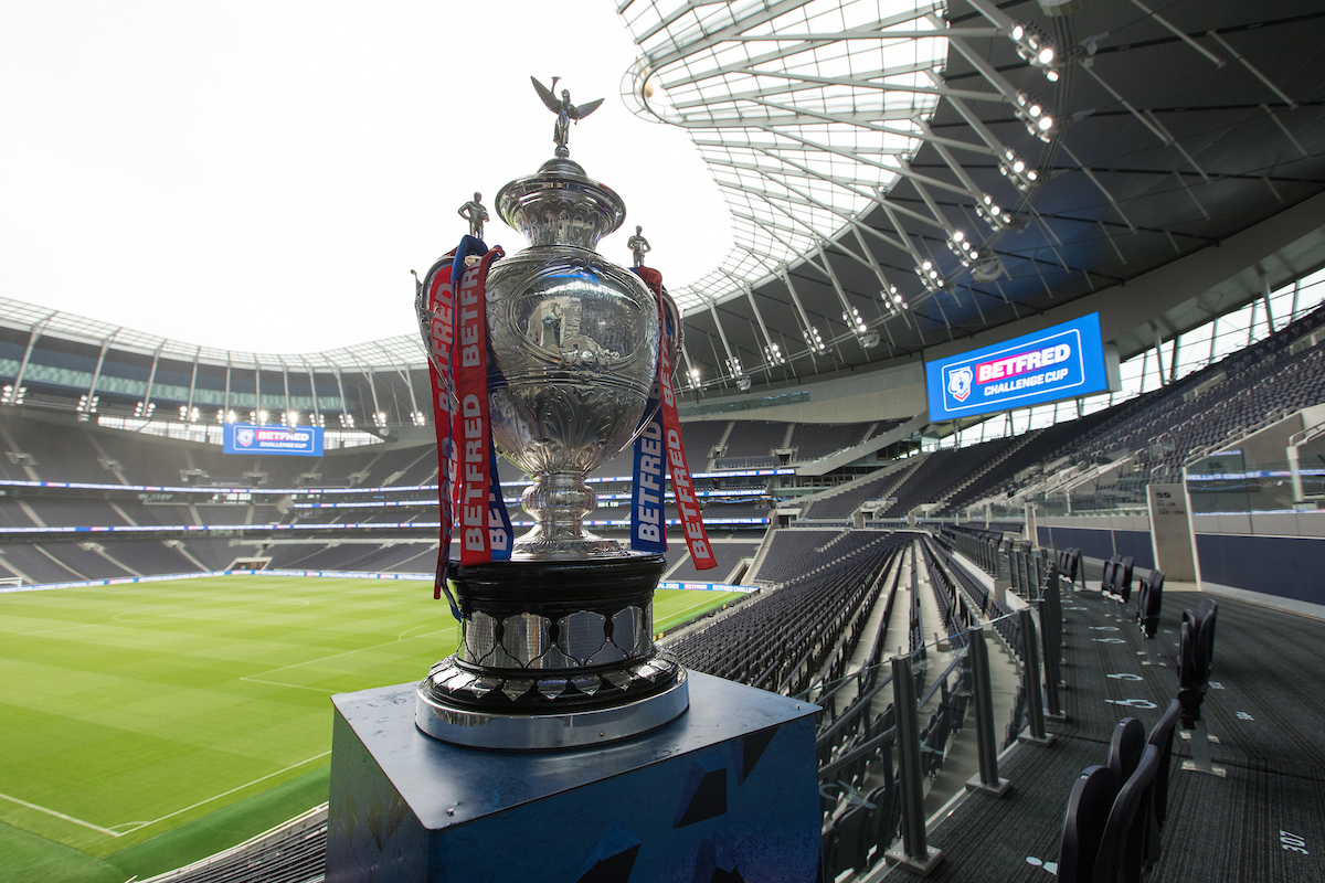 The Challenge Cup Final will be played at Tottenham Hotspur Stadium on Saturday, May 28. Picture by SWPix.com