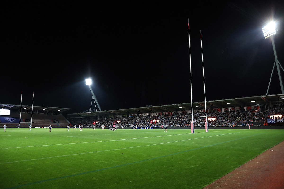 The Wire make their first trip to the Stade Ernest Wallon to face Toulouse Olympique on Saturday, February 26. Picture by SWPix.com