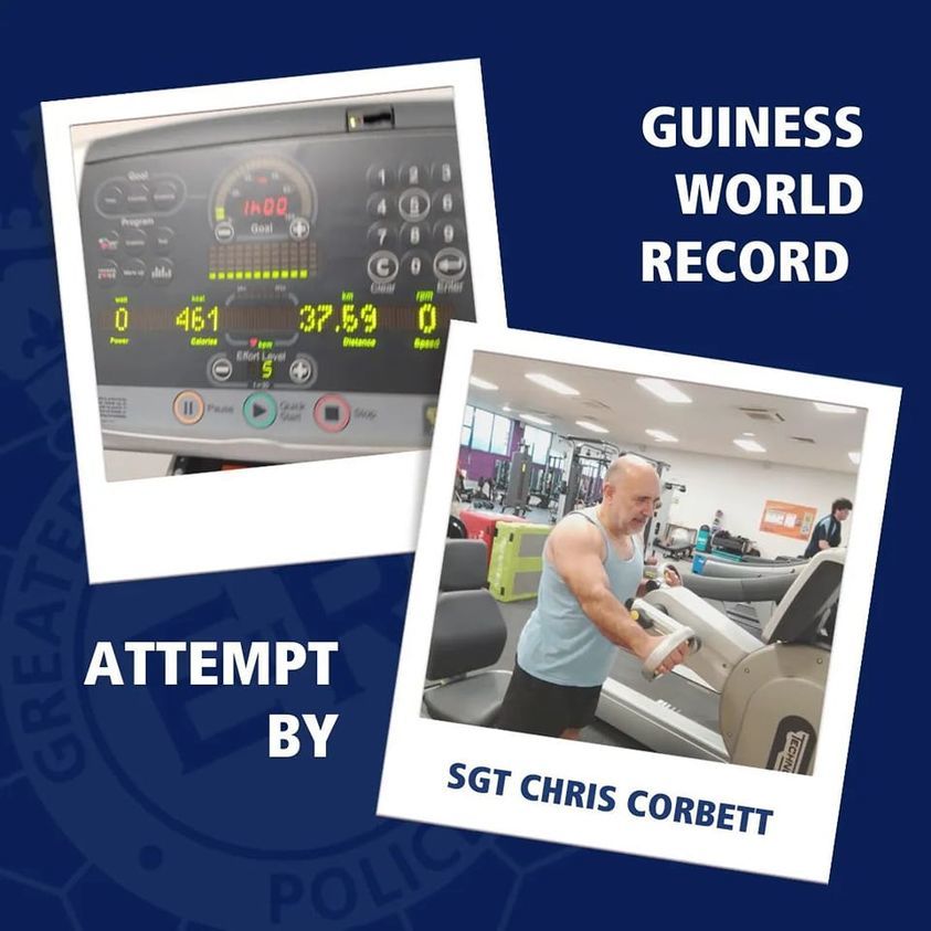 Chris will take on the challenge for a Guiness world record