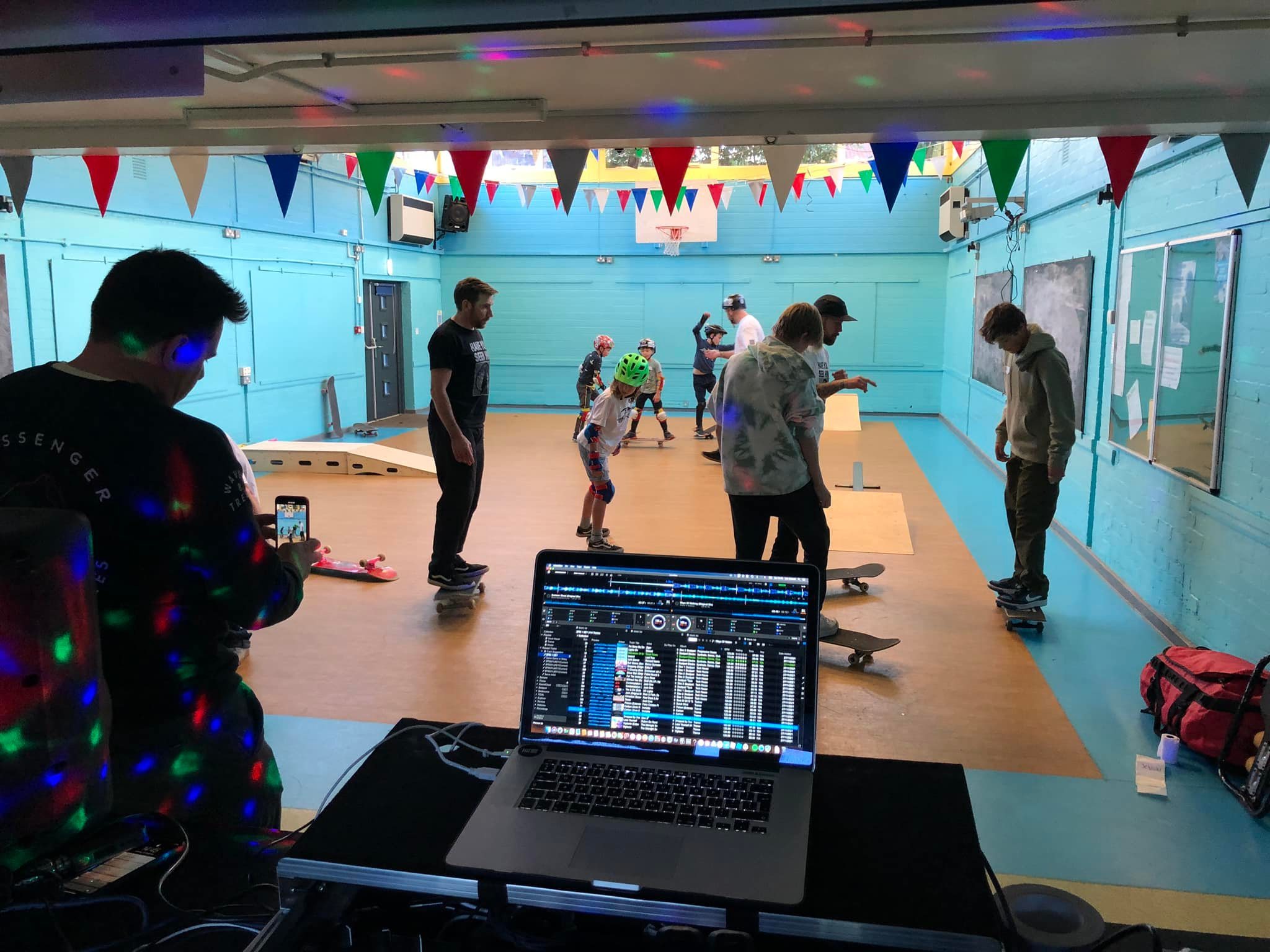 The skateboarding workshop at Lymm Youth Centre - Pictures: The Friends of Lymm Skatepark