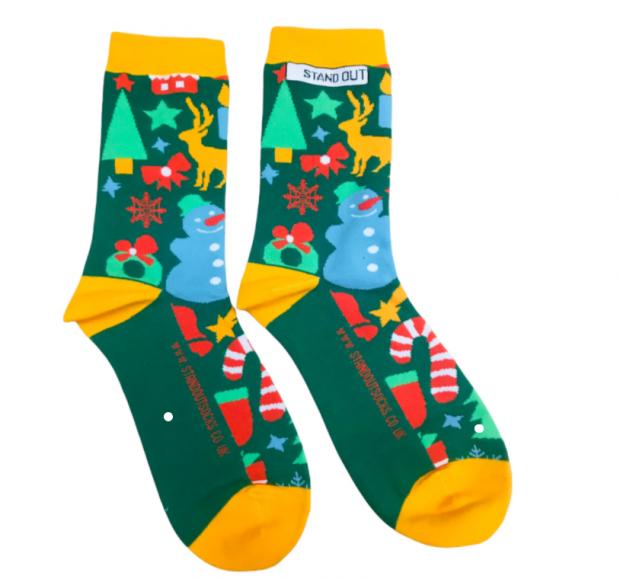 Warrington Guardian: How the Christmas socks look