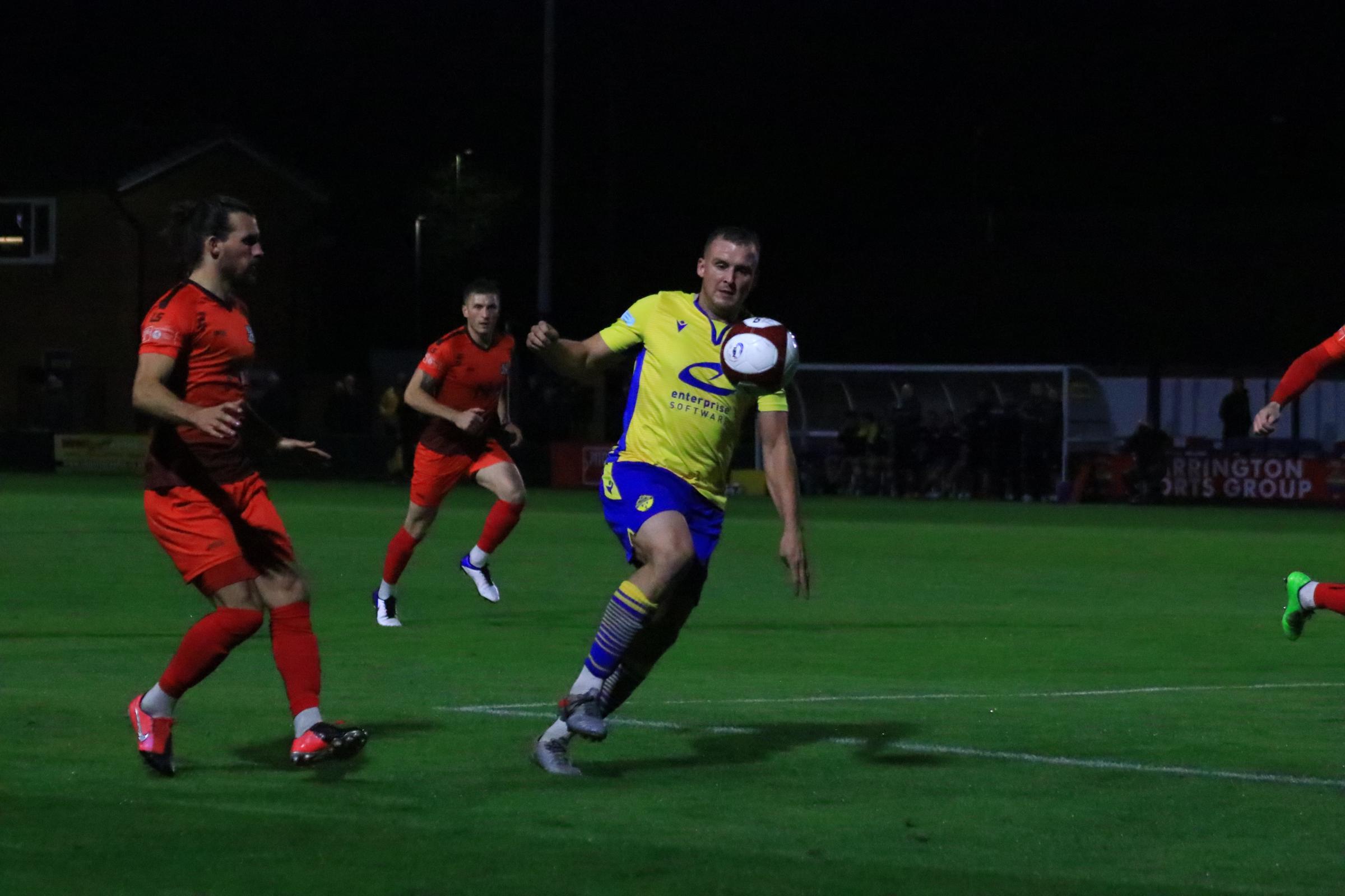 The 3-2 loss to Basford United in September - the only time this season Yellows have lost having scored first - was part of a difficult September. Picture by Lewis Tate