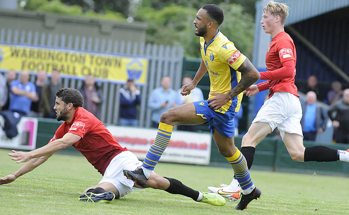 Yellows were 2-0 winners over FC United in the reverse fixture at Cantilever Park on the opening day of the season. Picture by Mike Boden