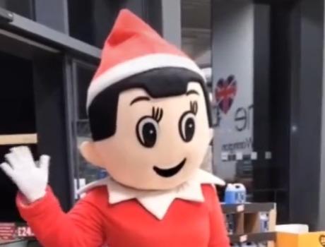 The Elf on the Shelf spotted in Lidl