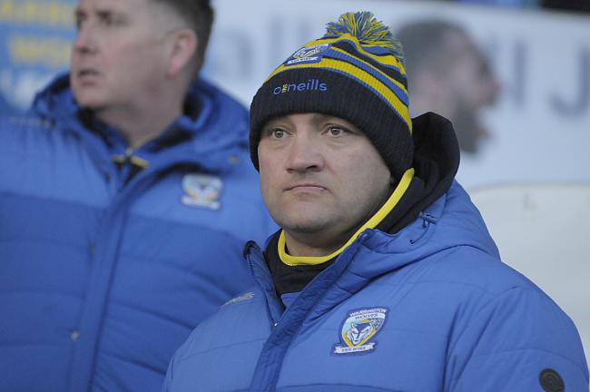 Paul Anderson has been head coach of Warrington Wolves' academy for three years. Picture by Mike Boden