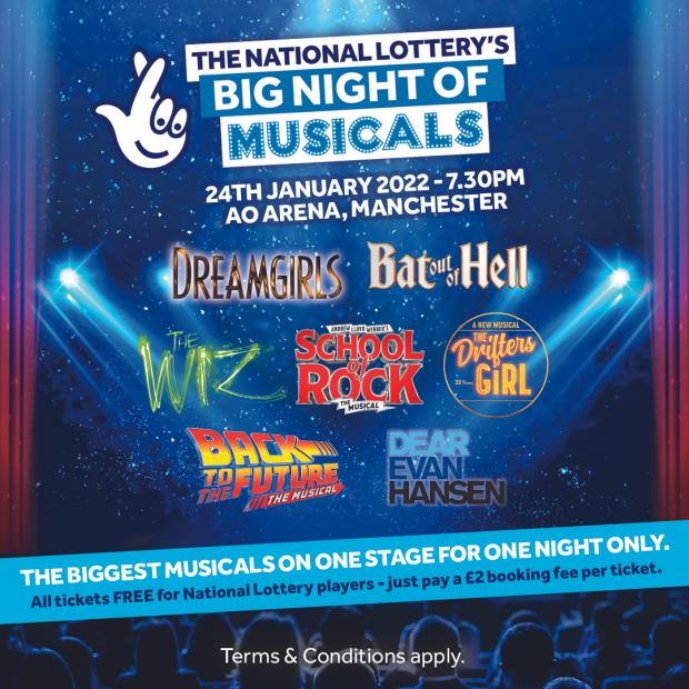 Warrington Guardian: National Lottery's Big Night Of Musicals (Camelot)