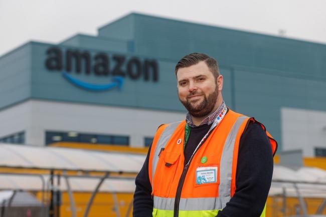 Amazon Warrington worker James Woods has been nominated for an Amazon Star award