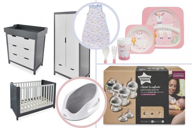 Warrington Guardian: Just some of the items available in the Aldi Specialbuys baby event (Aldi)