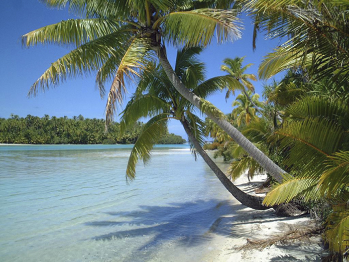 3. One Foot Island is one of the islets in the vast crystal clear blue lagoon of Aitutaki. This beach won a travel industry “Oscar” as the best in the Australia/Pacific region