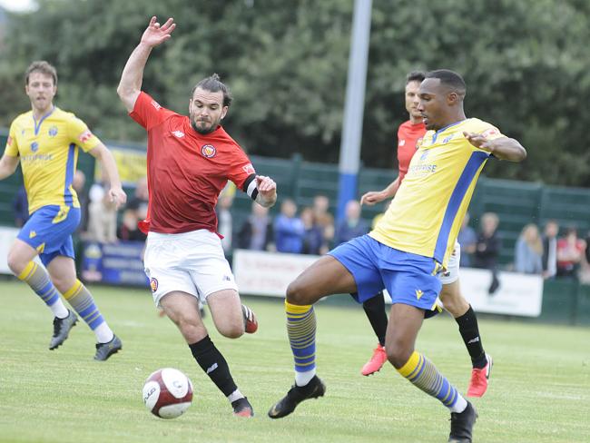 Warrington Town will now travel to FC United of Manchester next month. Picture by Mike Boden