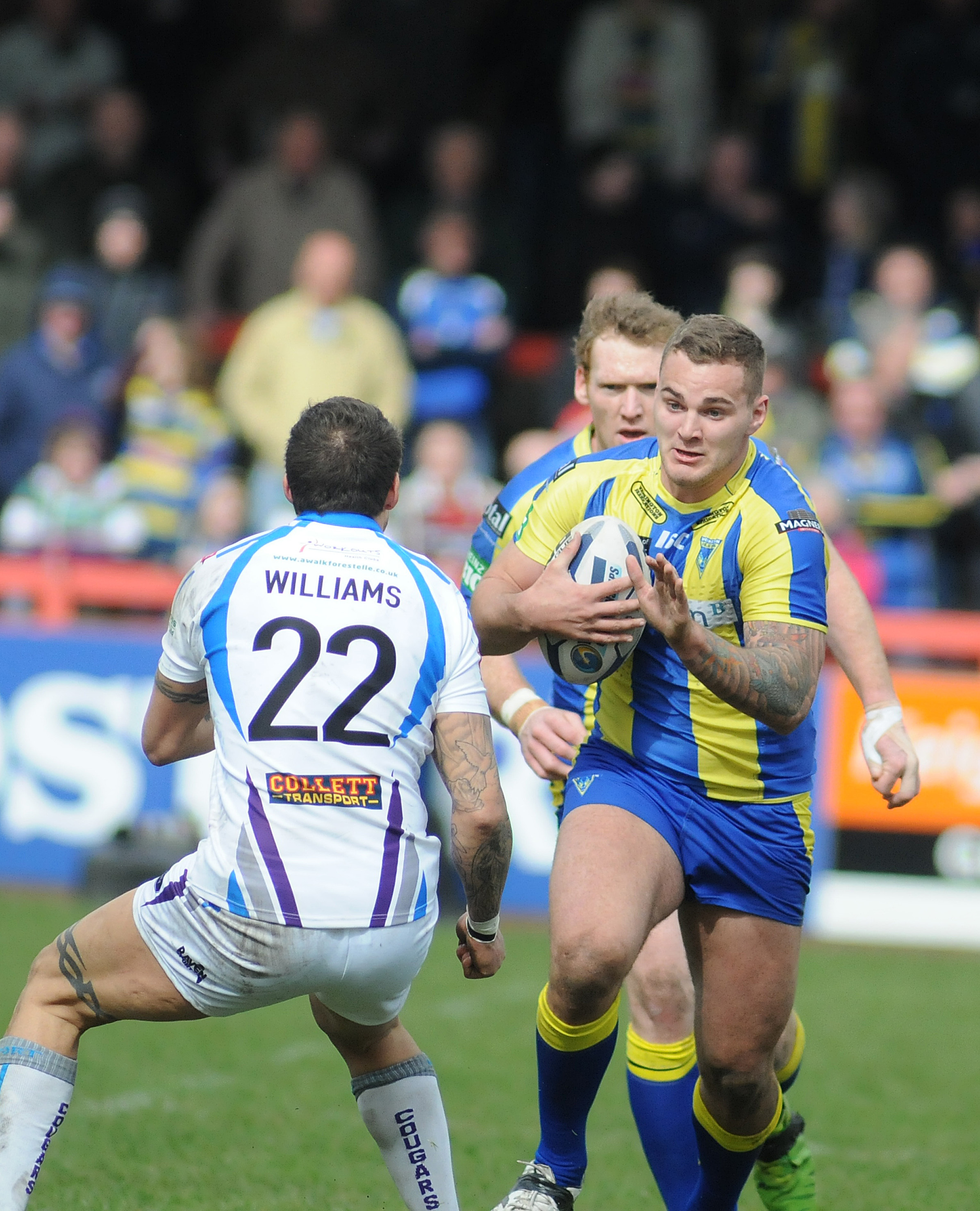 Danny Bridge made three first-team appearances before leaving Wire. Picture by Mike Boden