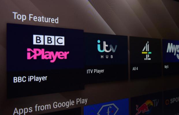 Warrington Guardian: BBC iPlayer, ITV Hub, All 4, My 5 streaming apps on Smart TV. Credit: PA