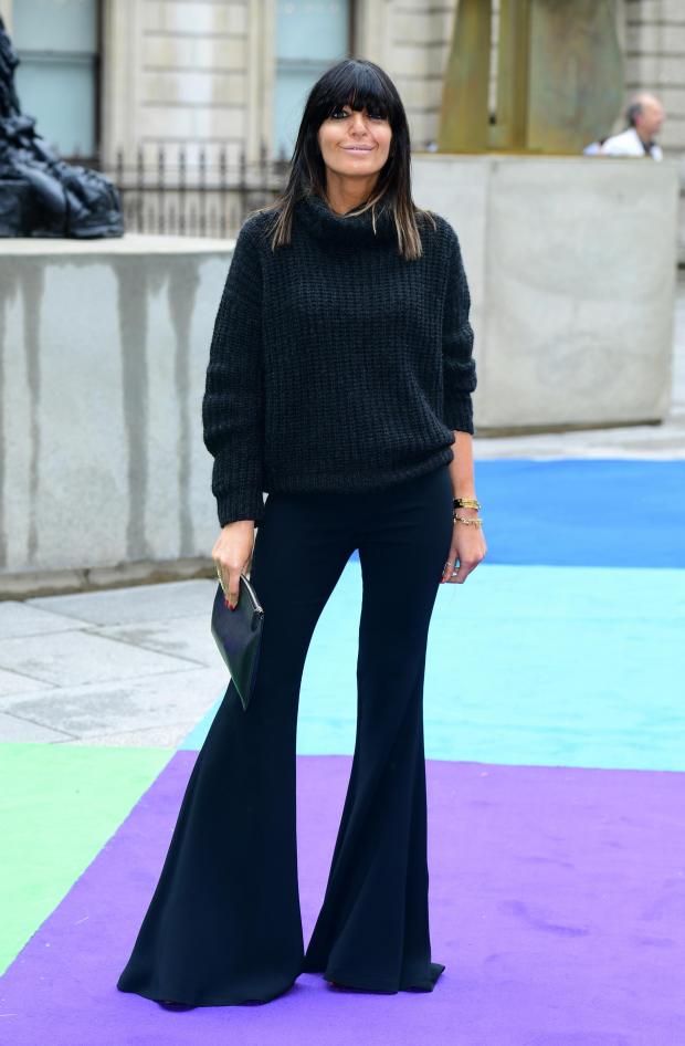 Warrington Guardian: TV presenter Claudia Winkleman who will be celebrating her 50th birthday this weekend attending the Royal Academy of Arts Summer Exhibition Preview Party held at Burlington House, London in 2013. Credit: PA