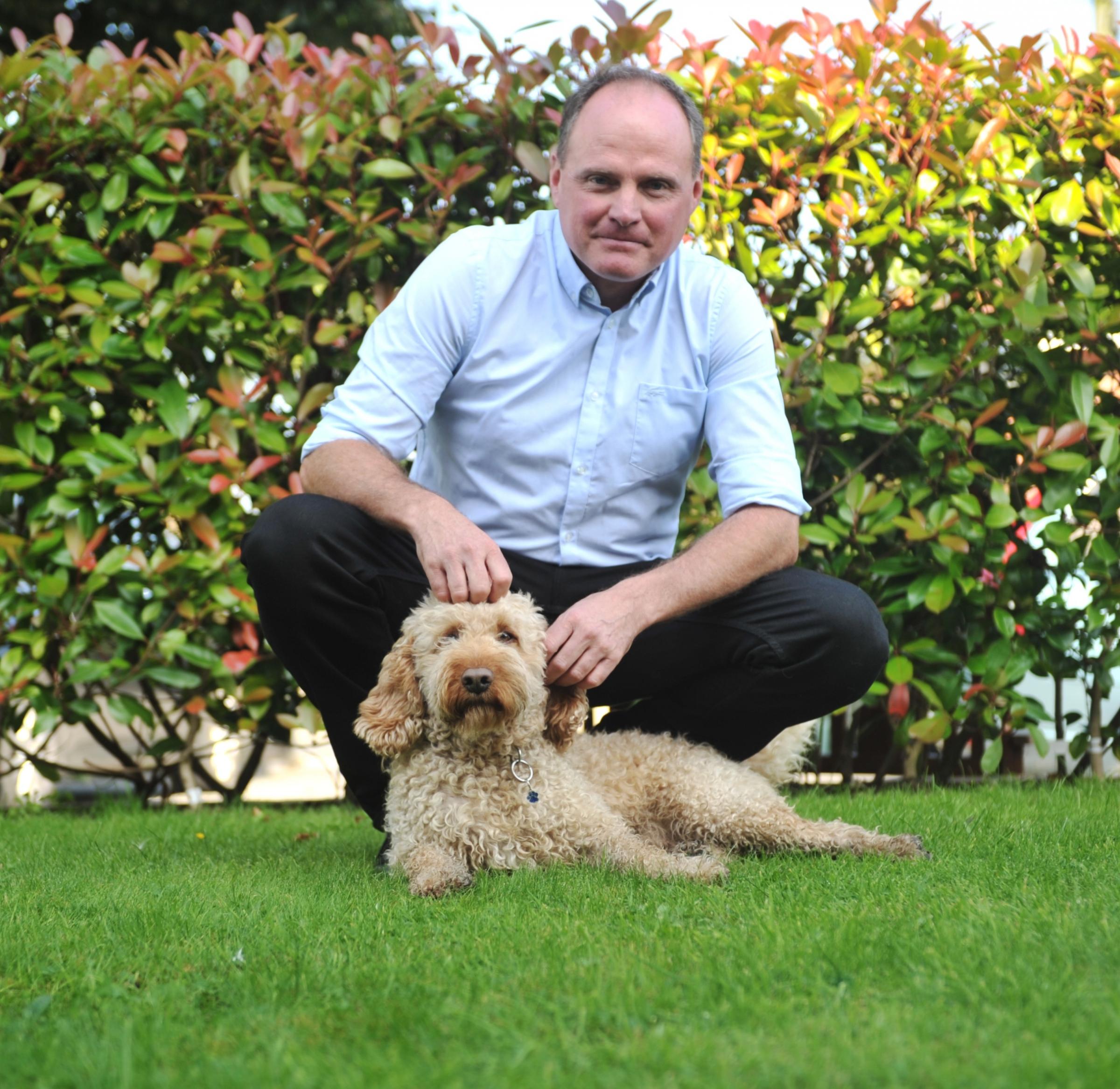 Dr Sean Cleary, of Burford Lane Vets in Lymm