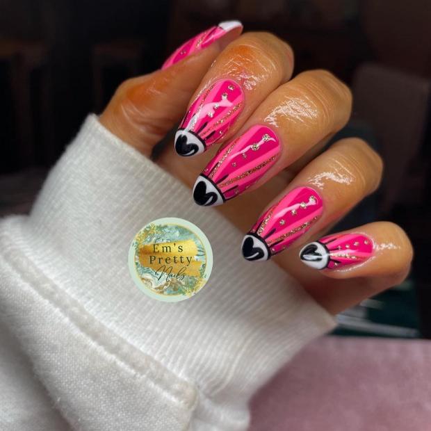 Warrington Guardian: Her nails are very creative