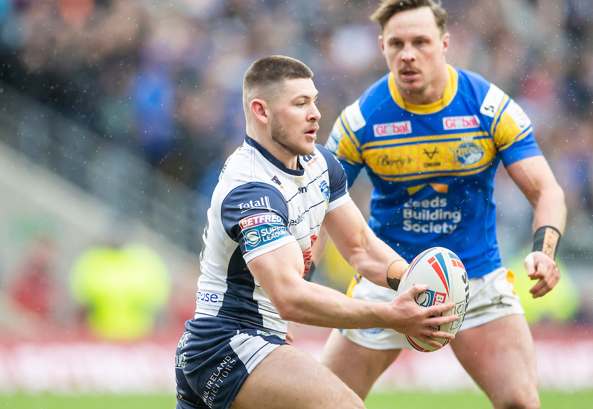 Danny Walker in action against Leeds. Picture by SWPix.com