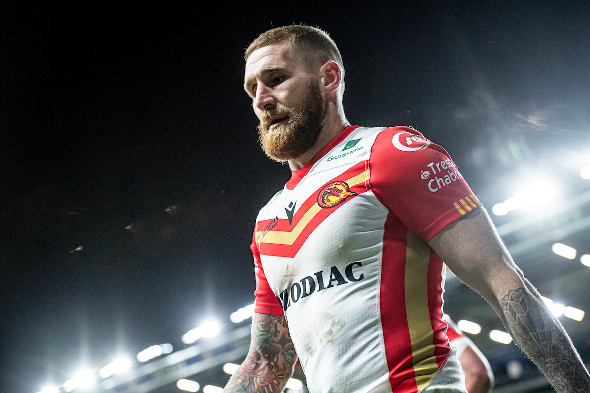 Reigning Man of Steel Sam Tomkins is one of the players missing for Catalans. Picture by SWPix.com