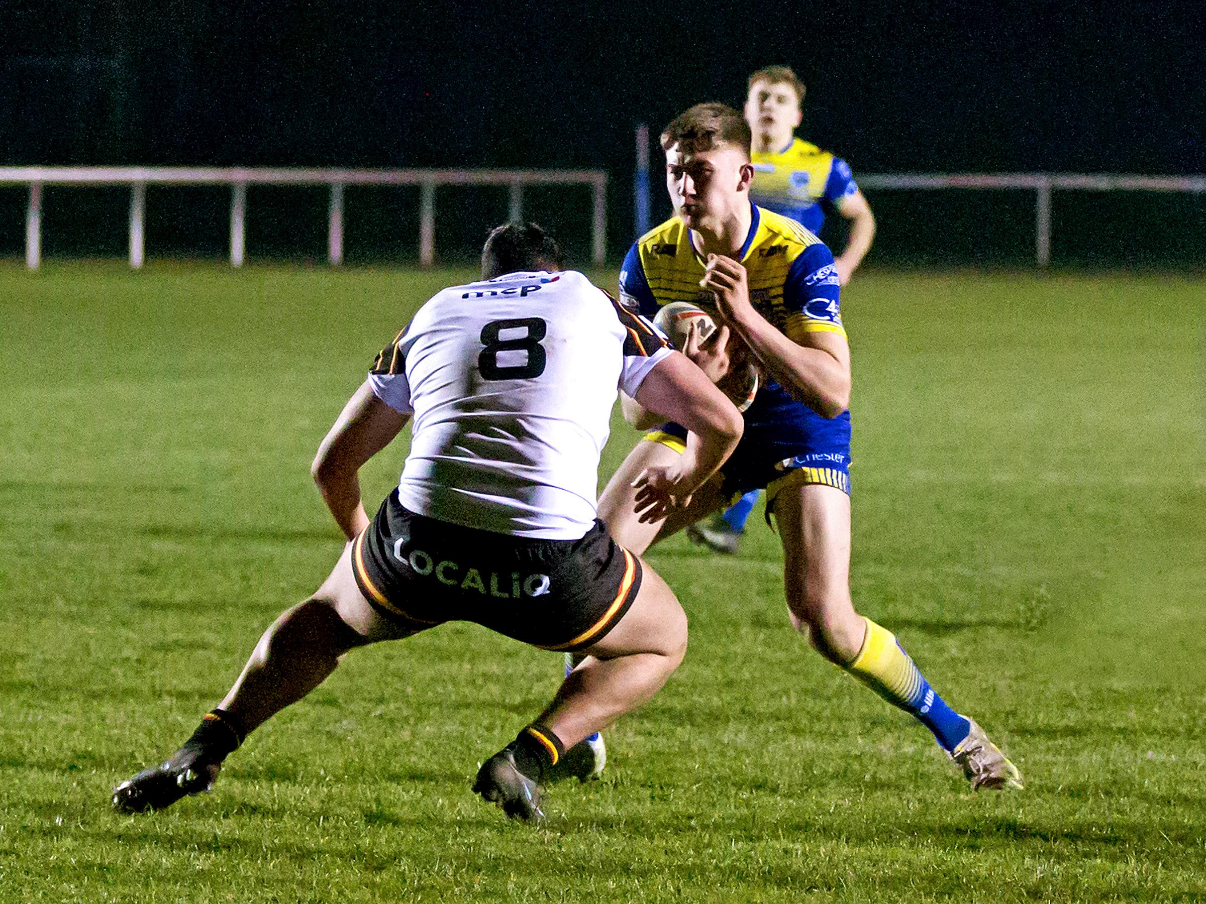 Riley Dean in action for the reserves. Picture: Bob Brough