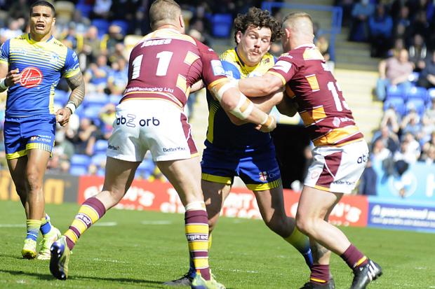 The Wire beat Huddersfield Giants at The Halliwell Jones Stadium back in April. Picture by Mike Boden