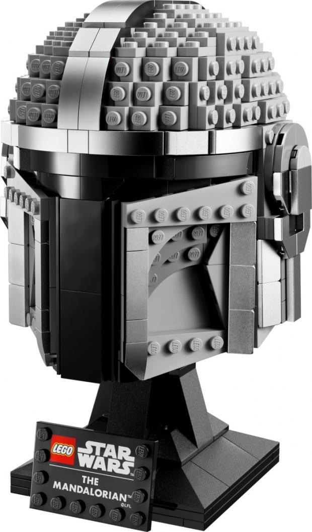 Warrington Guardian: Star Wars™ The Mandalorian Helmet by LEGO. (ShopDisney)