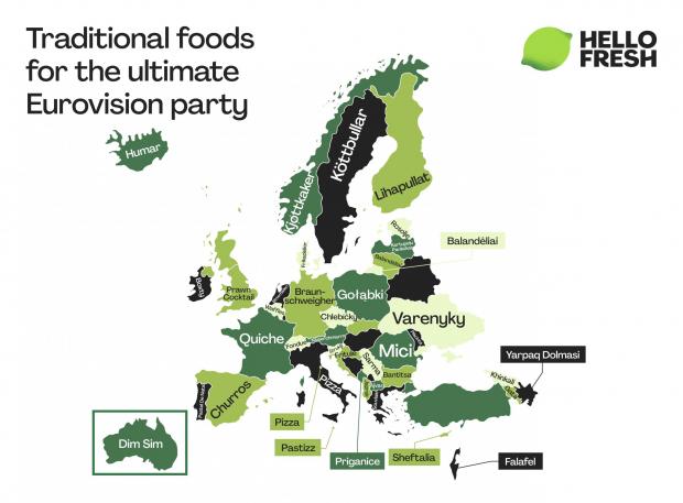 Warrington Guardian: Traditional European foods by country from HelloFresh. Credit: HelloFresh