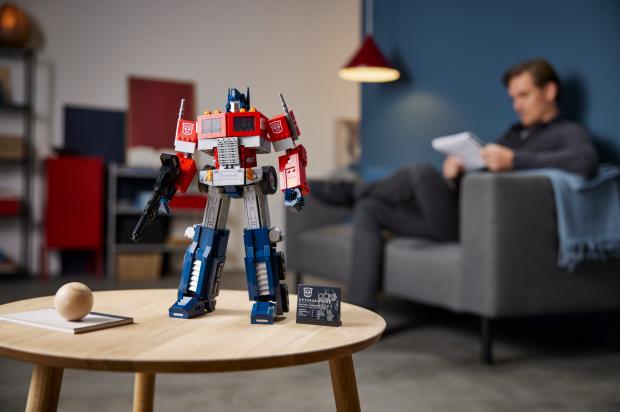 Warrington Guardian: The new Optimus Prime set. (LEGO/Hasbro)