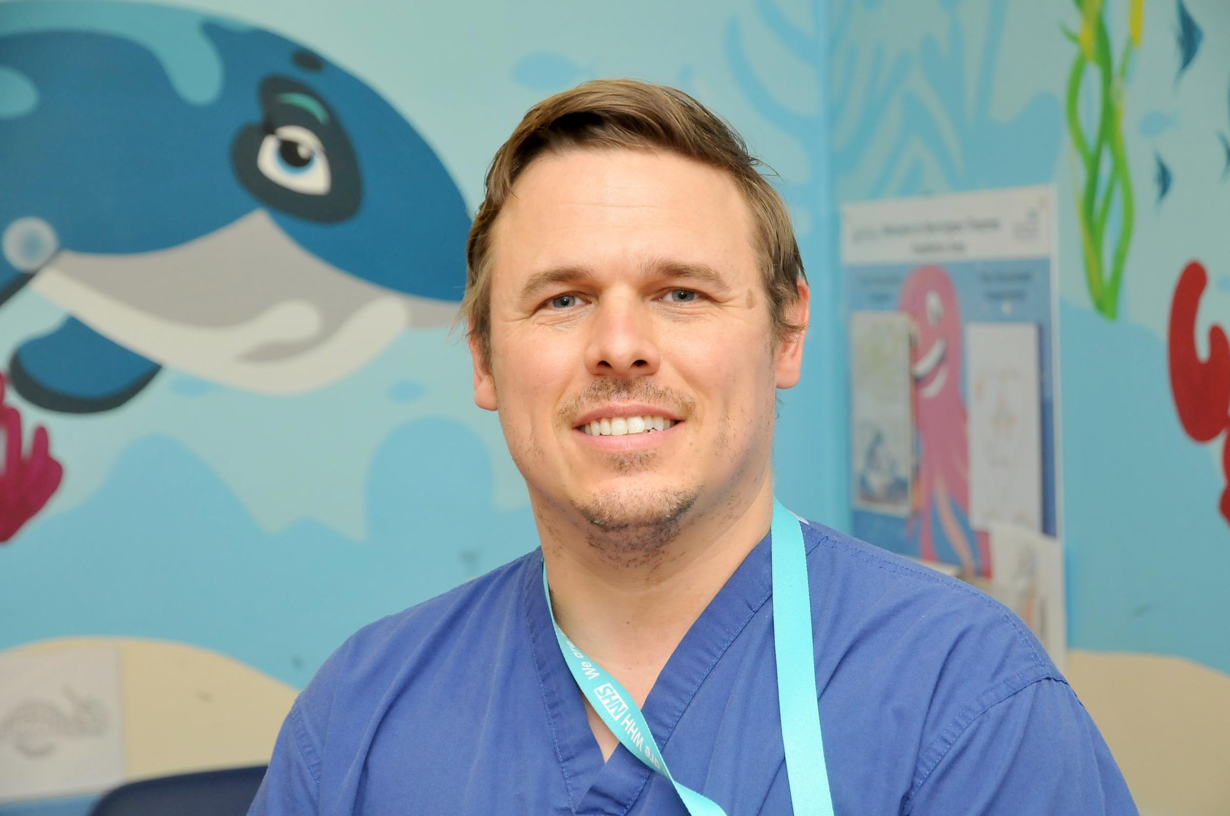 Operating department practitioner Chris Cunliffe