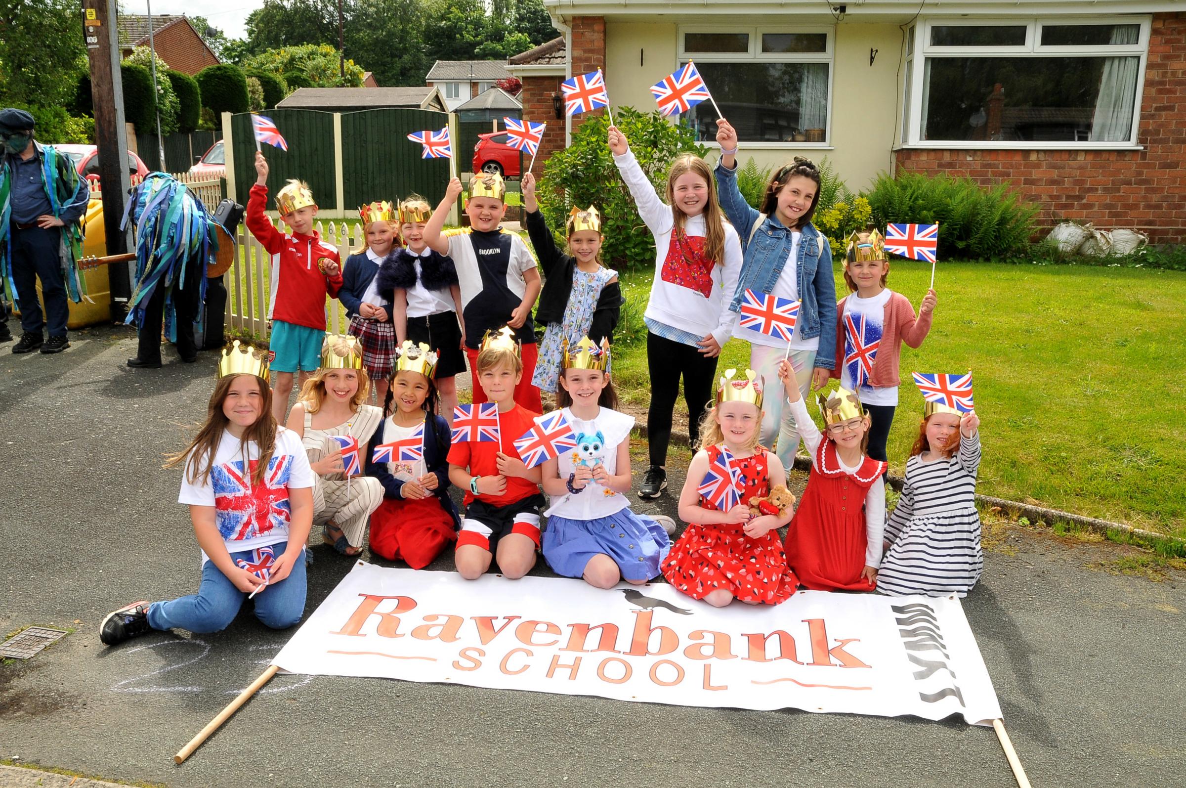 Ravenbank Primary School youngsters