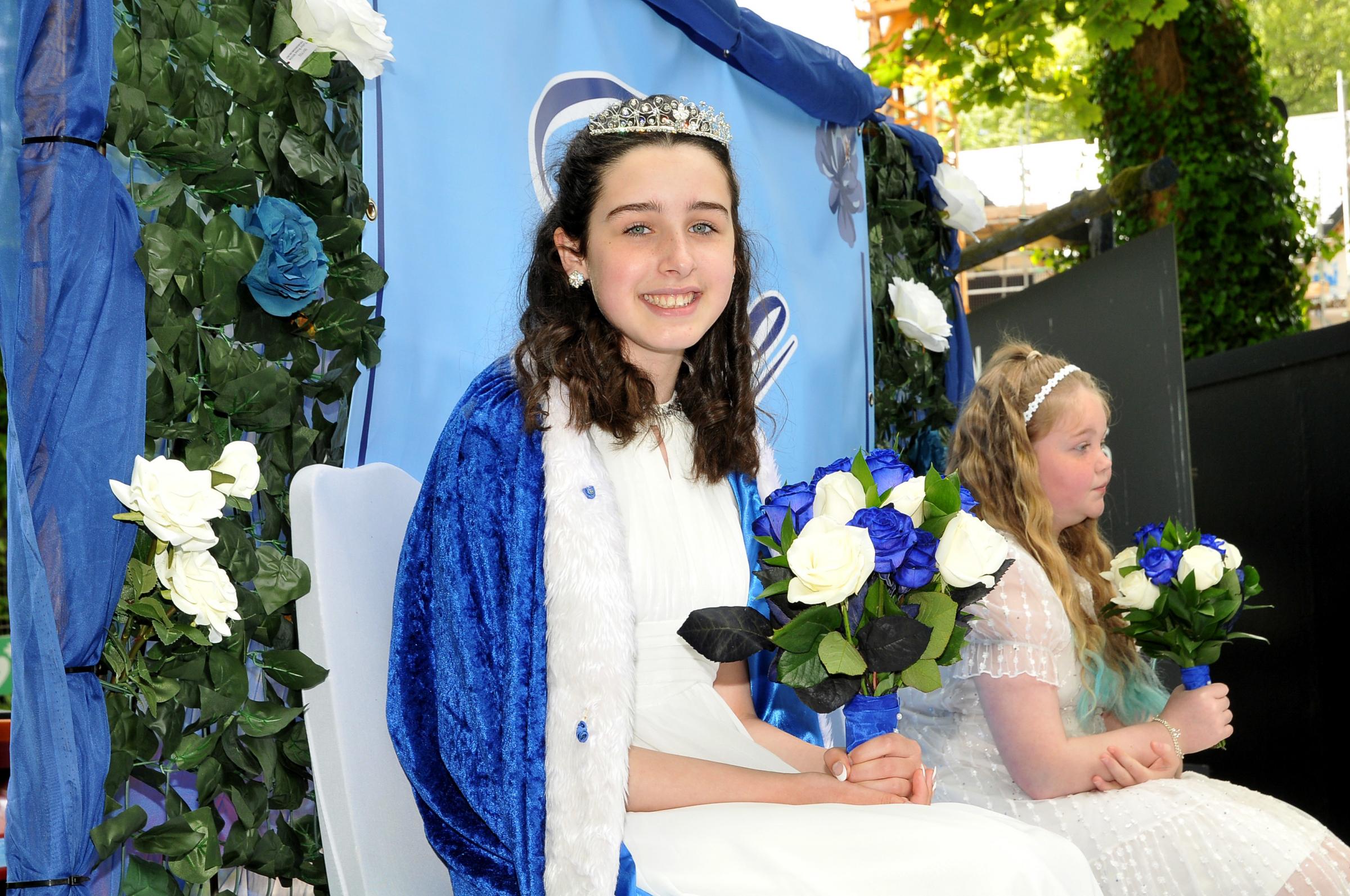 Lymm May Queen Faye Griffiths