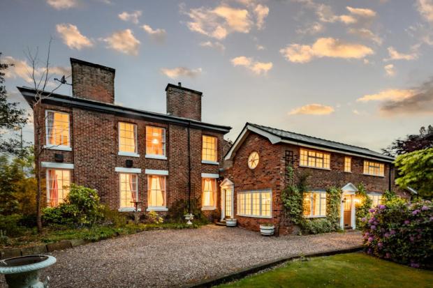 The Lymm house is on the market - Pictures: Storeys