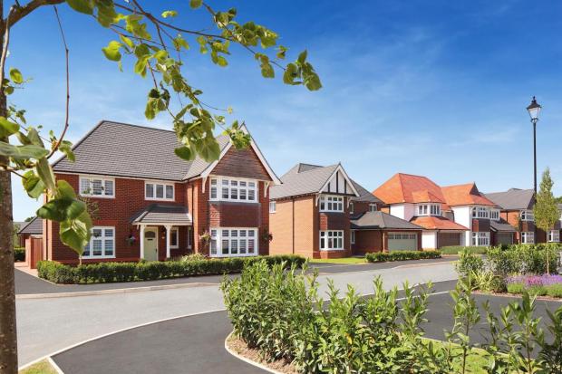 Some of Redrow’s heritage collection detached family homes, similar to those planned for Daresbury.