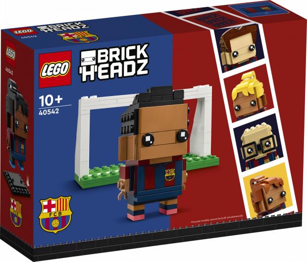 Warrington Guardian: LEGO® BrickHeadz™ FC Barcelona Go Brick Me. Credit: LEGO