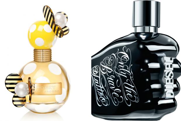 Warrington Guardian: (Left) Marc Jacobs Honey EDP and (right) Diesel Only the Brave Tattoo EDT (The Perfume Shop/Canva)