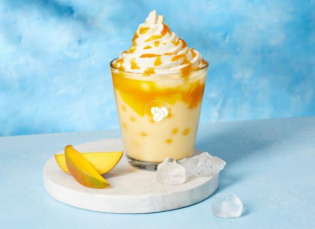 Warrington Guardian: Tropical Mango Bubble Frappé & Light Dairy Swirl (Costa Coffee)