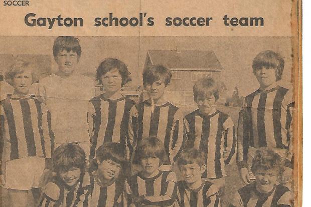 Gayton Primary School pictured in 1972
