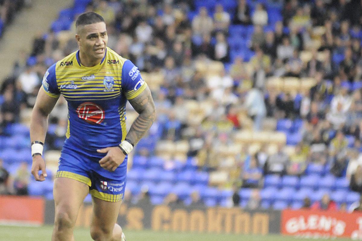 Both of Warrington Wolves' last two victories have seen Peter Mata'utia feature at stand-off. Picture by Mike Boden