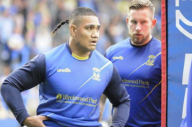 Could Peter Mata'utia be back at centre against Salford? Picture by Mike Boden