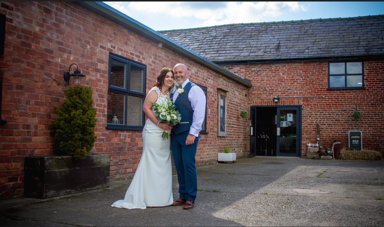 The Hayloft provided the perfect setting for the special day